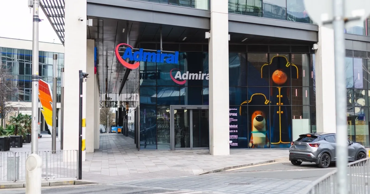 Ty Admiral, the Admiral Group headquarters building in Cardiff city centre.