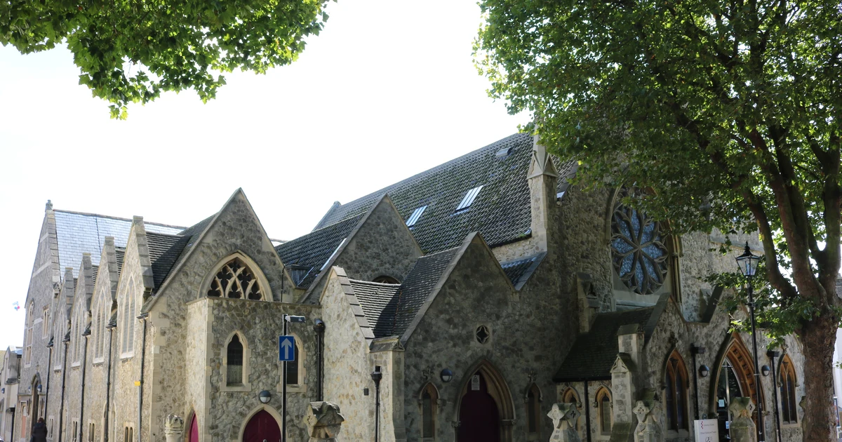 Clifftown Studios and Theatre, a converted church building used by the University of Essex's Southend campus.