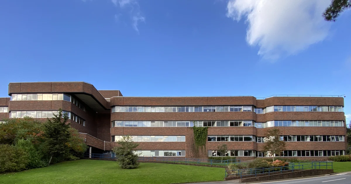 The Amory Building on the University of Exeter's Streatham campus.