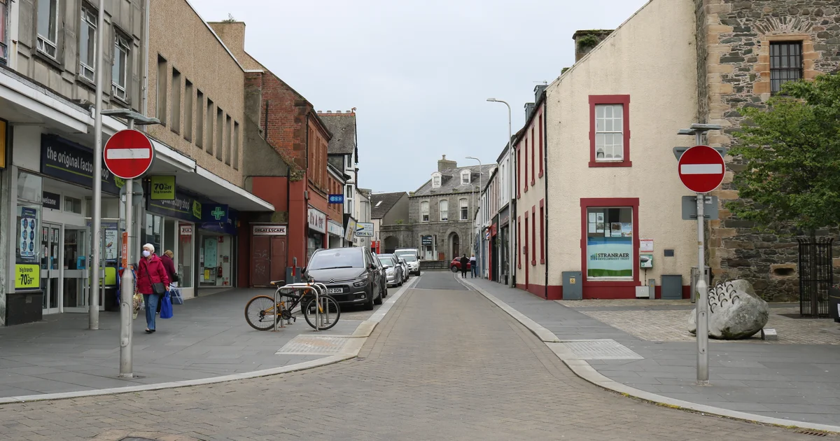 Castle Street, Stranraer, Dumfries and Galloway, Scotland.