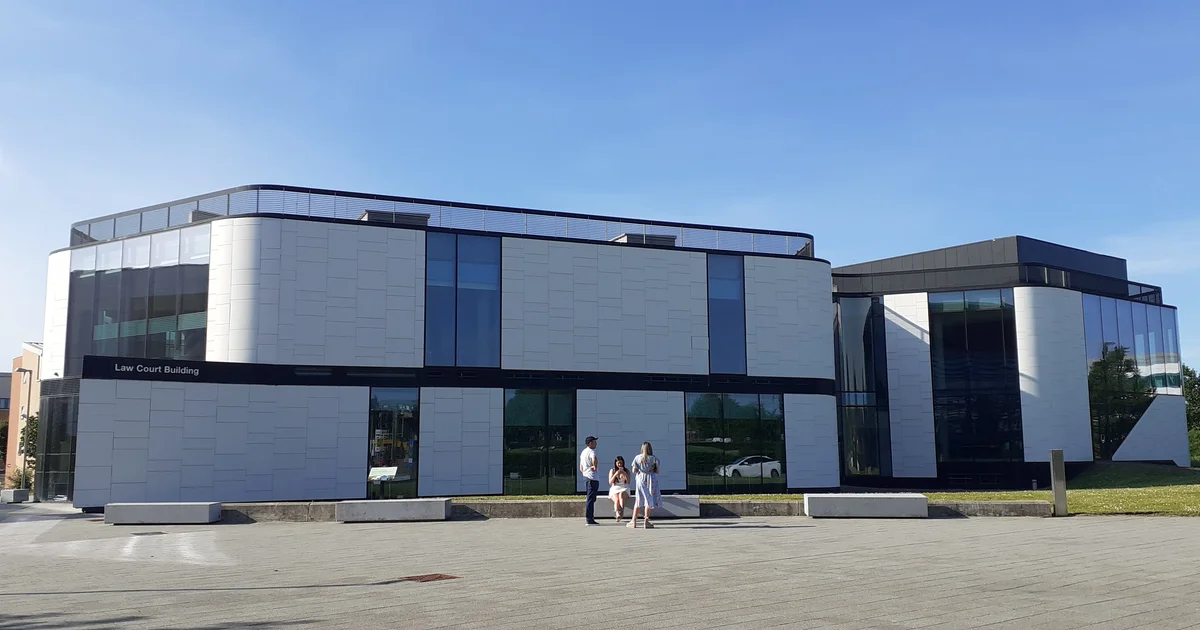 The Law Court Building at the University of Hertfordshire's College Lane campus.