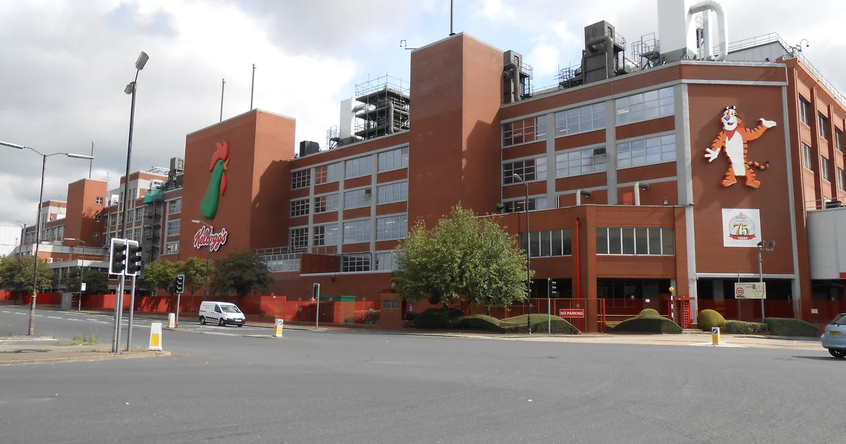 Kellogg's: 360 Jobs as Trafford Park Falls Silent