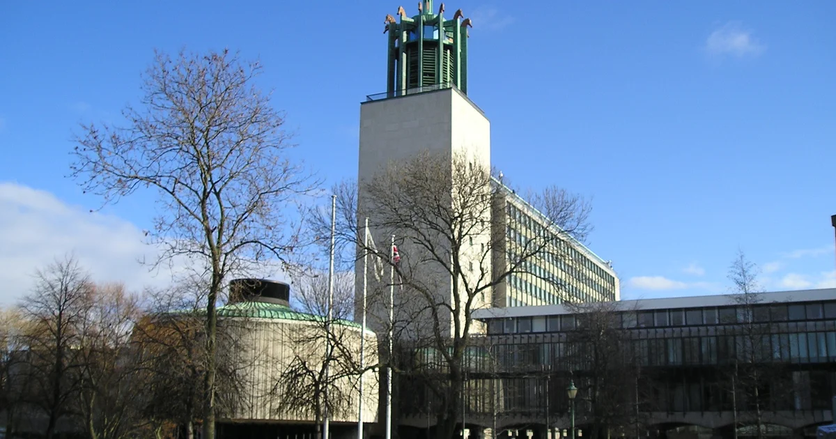 Newcastle Civic Centre, the headquarters of Newcastle City Council.