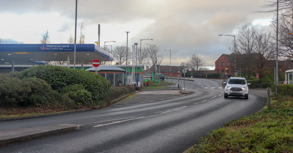 A Tesco superstore exterior and car park.