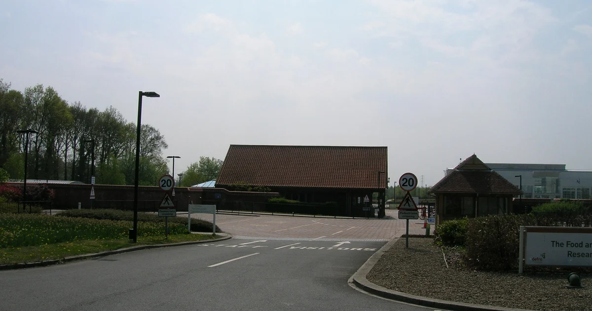 The entrance to the science campus at Sand Hutton, North Yorkshire, where several of the organisations that merged to form the UK Agri-Tech Centre are based.